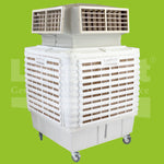 18000 CMH Top Discharge Portable Industrial Evaporative Air Cooler With 4 Way Motorised Diffuser Grill - LANFEST